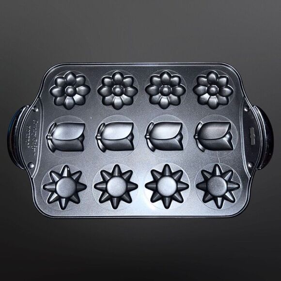 Norpro Cookie Pan Sun/Flowers/Floral Nonstick Baking Pan. SPRING SUMMER - Picture 4 of 4